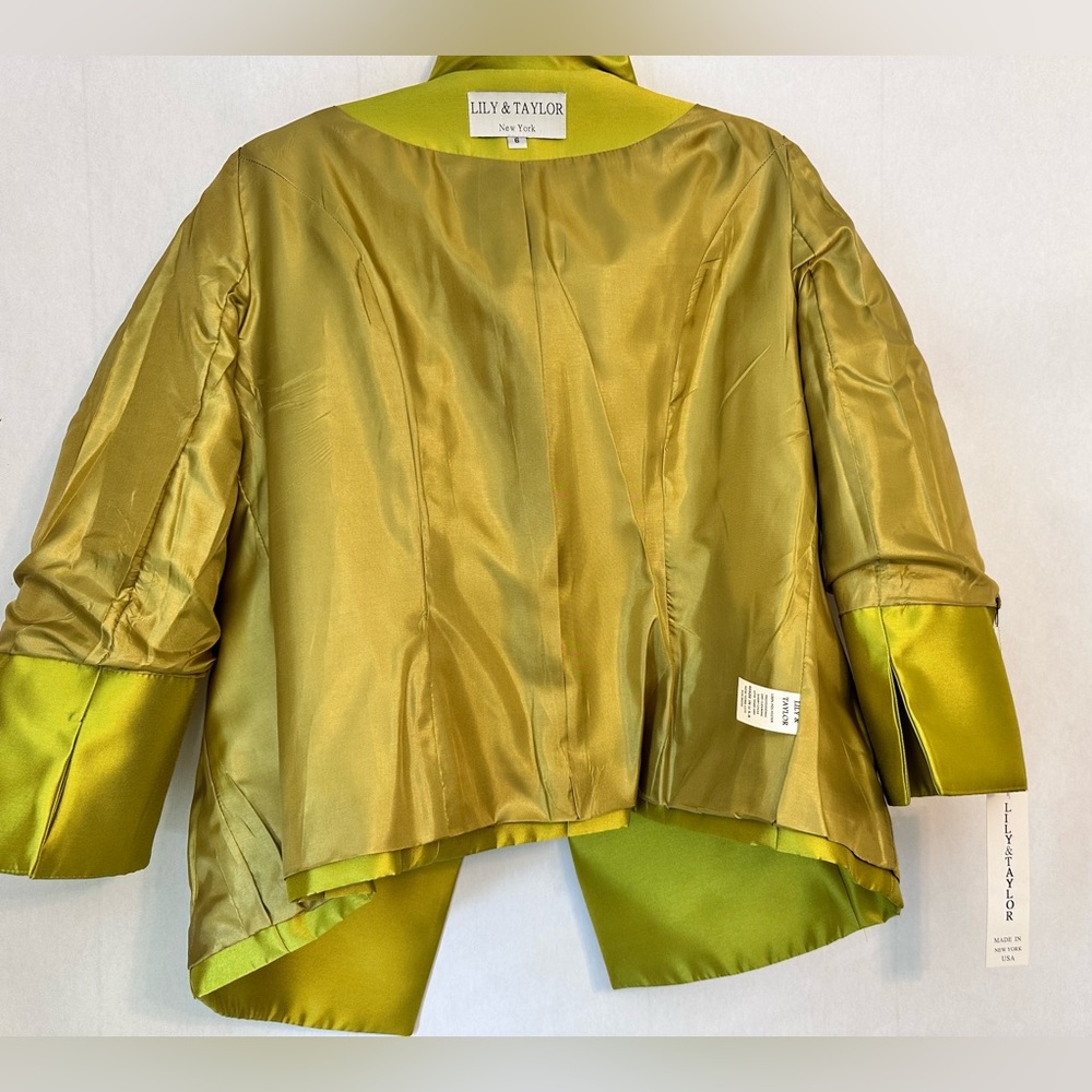 Lily & Taylor New York GORGEOUS LUXURY Women’s Suit 2 pcs Size 6 . Couture - Picture 6 of 17